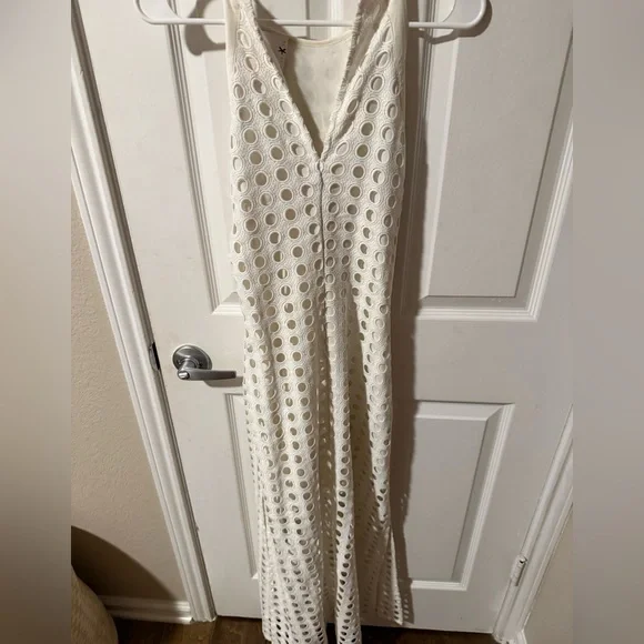 Vineet Bahl Eyelet Halter Anthropologie Dress - Picture 8 of 8